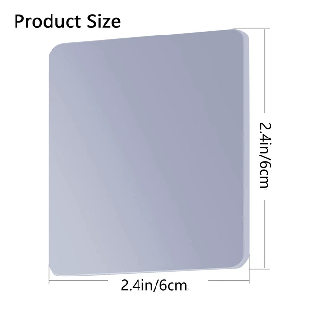 Alt view image 2 of 6 - Heavy Duty Double Sided Tape, Clear Reusable Mounting Tape Picture Hanging Adhesive Tape Removable Wall Tape Adhesive Poster Tape