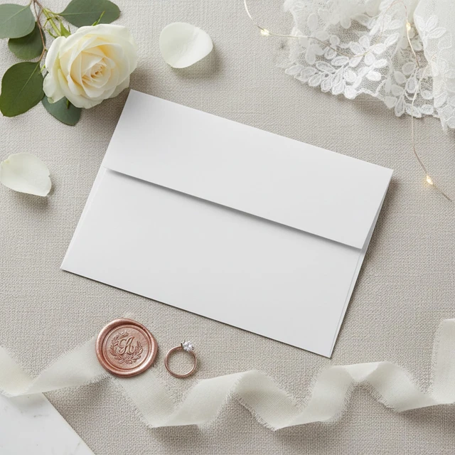 Alt view image 3 of 7 - 200 Pack A2 White Envelopes 4.375x5.75 Invitation Envelopes Self Seal for Wedding Birthday Party Baby Shower Thank You Notes, Greeting Cards