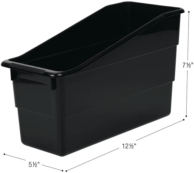 Alt view image 7 of 7 - Durable Book and Binder Holders - 12 Pack