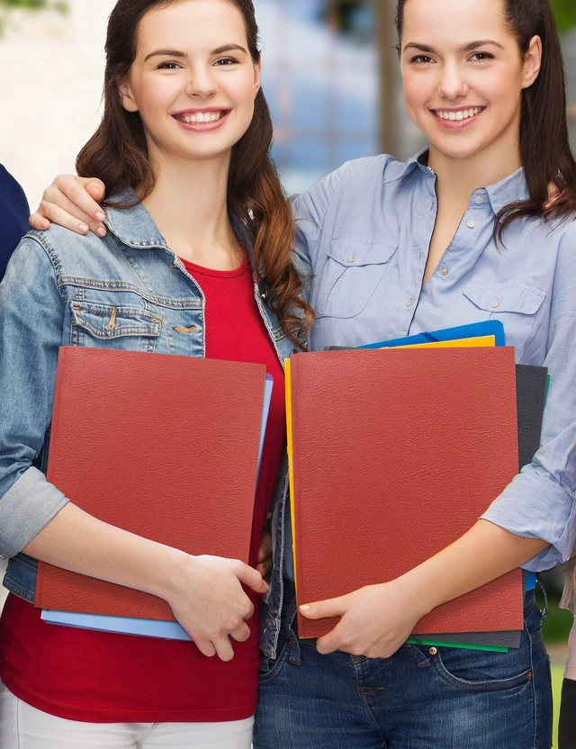Alt view image 7 of 7 - 2 Pocket Folders with Prongs (100 Pack, Red), Paper Folders with 2 Pockets and 3 Prongs Fit Letter Size Paper, Folders with Prongs for School Office Home Business