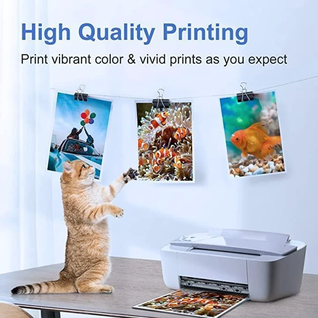 Alt view image 5 of 7 - Upgraded Chip 67XL Black Ink Cartridge High Yield Replaced for HP Ink 67 HP67 HP67XL Work with DeskJet 2855e 2800e 2827e 2755e 2700 2700e 4255e 4200e 4155e Envy 6055e 6000 6455e 6400 Printer 2-Black
