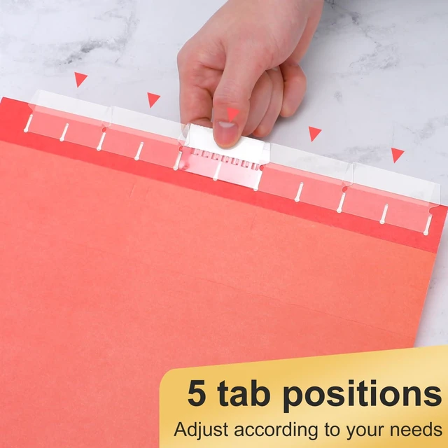 Alt view image 7 of 7 - Hanging File Folders, 30 Pack Letter Size Hanging File folders with Tabs, Stay Organized for Your Home and Office Bulk File, Documents and Paper, 10 Colors