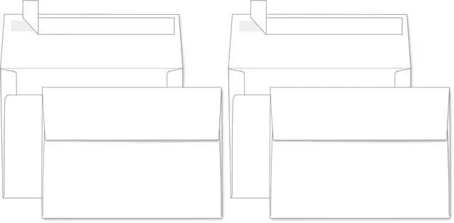 Main image of A7 White Self Seal Envelopes 200 Pack, 5.25 x 7.25 inches,120GSM
