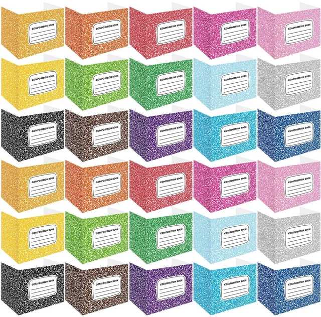 Main image of 30 Pcs Privacy Folders for Students Desk,Notebook,Rainbow Color Trifold Desk Dividers for Classroom, Colored Privacy Partition Folders for Student Teacher Desks, 15.8 x 13.4 x 11.81 Inches