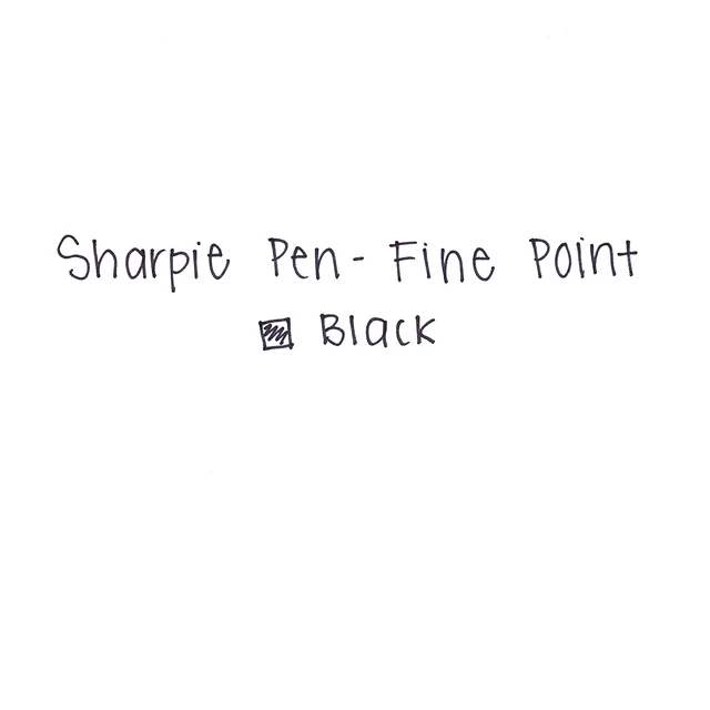 Alt view image 6 of 7 - Felt Tip Pens, Fine Point (0.4mm), Black, 4 Count (Pack of 2)