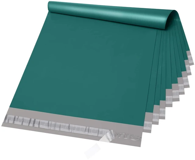 Main image of Poly Mailers 14.5x19" 100 Pcs,Large Shipping Bags for Clothing,Green Heavy Duty Self Seal Mailing Envelope,Durable Waterproof Packaging Mailer Poly Bag For Large Clothes Business,Boutique&Online