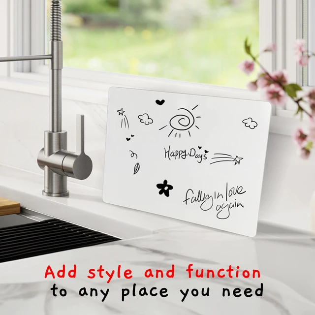 Alt view image 6 of 7 - Bigtime 12 Pack 9x12 Classroom Whiteboards for Kids - Small Double-Sided White - White Boards Bulk Set, Classroom Essentials - Magnetic Dry Erase Boards for Students, Teacher