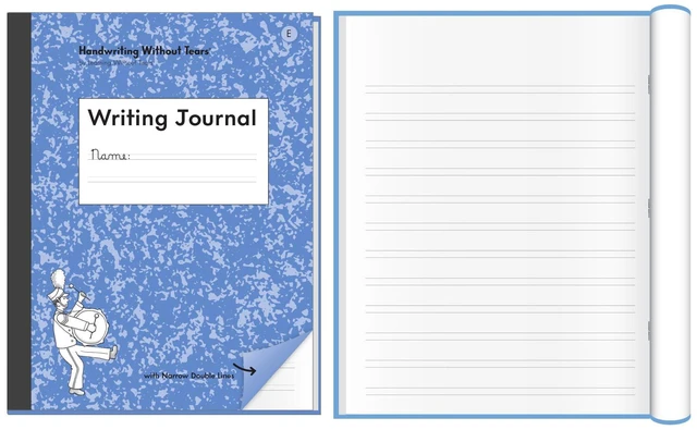 Alt view image 4 of 6 - Handwriting Without Tears 4th Grade Cursive Set, Workbook, Guide, Journal Includes workbook, journal, teacher's guide, desk strip for ages 9+,build cursive fluency and speed, tutor, OT
