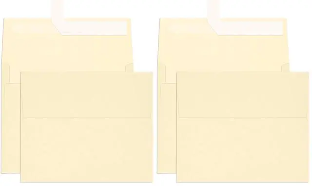 Main image of 200 Pack A2 Cream Self Seal Envelopes, 4.375 x 5.75