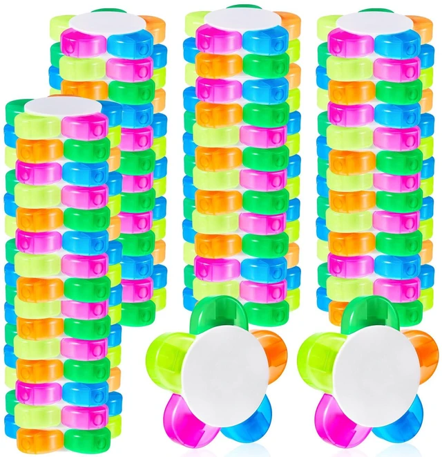 Main image of 80 Pieces Petals Highlighters Assorted Colors 5 in 1, Back to School Flower Shape Watercolor Fluorescent Pens, for Office School Stationery Aesthetic Supplies, 5 Colors