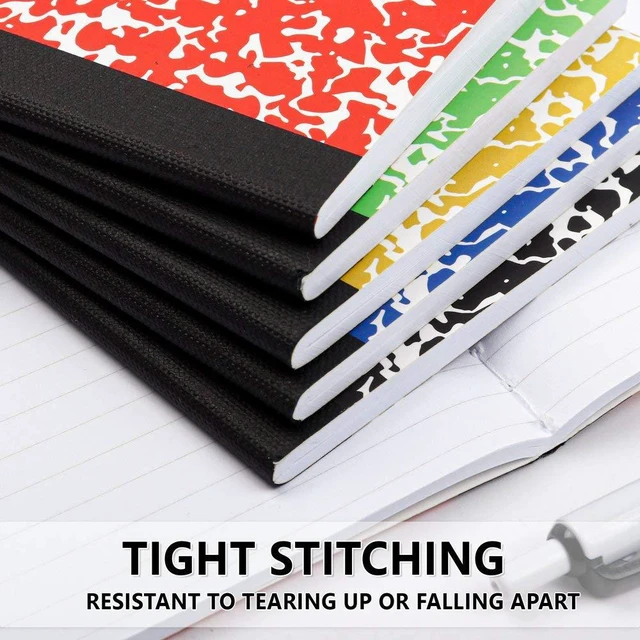 Alt view image 5 of 7 - Composition Notebook, Mini Sized 30 Pack 5 Colors Narrow Ruled Mini Composition Books Bulk, Small Pocket Marble Cute Journal Notebooks for Kids School Home Office, Pocket Sized 4.5 x 3.25 in