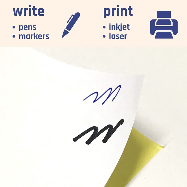 Alt view image 2 of 7 - 1 inch Round Labels Printable Circle Stickers - 8.5" x 11", 200 Sheets Laser/Inkjet Printing, comes with Print Templates