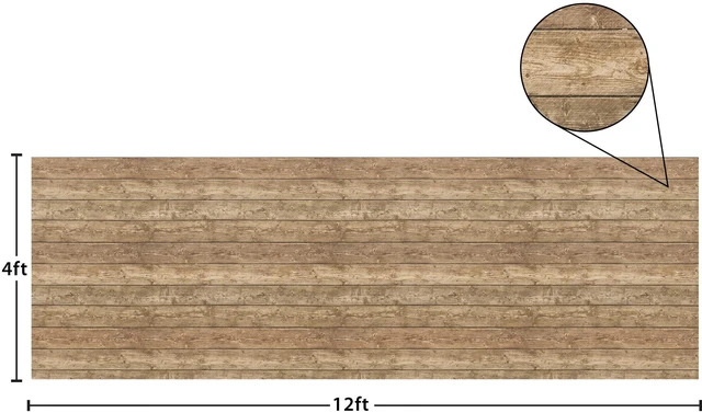 Alt view image 7 of 7 - Rustic Wood Better Than Paper Bulletin Board Roll (TCR77884)