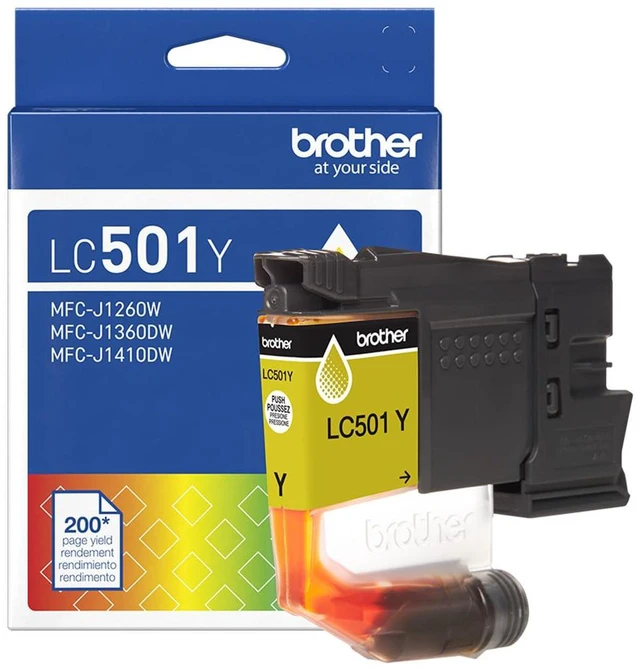 Main image of Genuine LC501Y Standard Yield Yellow Ink Cartridge