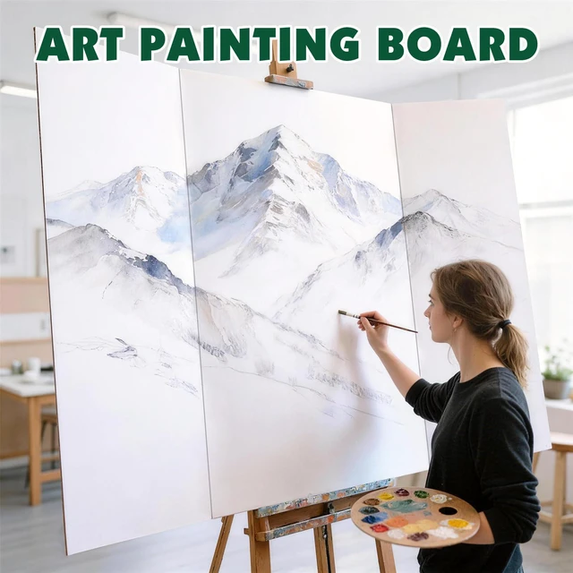 Alt view image 6 of 7 - 10 Pack White Trifold Poster Board, 36in x 48in Corrugated Project Board Presentation Board, Trifold Display Board for School Project, Business Presentation, Science Fairs, Event Display