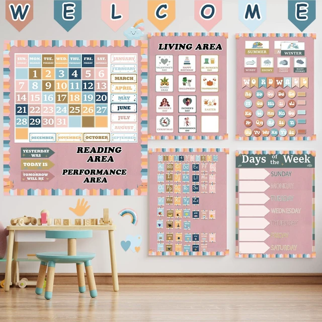 Alt view image 4 of 7 - Pink Bulletin Board Paper Roll,14.8FTx47IN Large Reusable Waterproof Erasable Classroom Wall Background Backdrop, Fade-Resistant Fabric Wrapping Paper School Decors Teacher Supplies