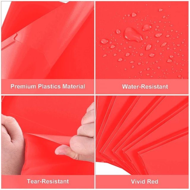 Alt view image 3 of 7 - Plastic Project-Folder with 2 Pockets and 3-Prong Fasteners, for US Letter Size, Bulk Pack Color File-Folder for US Letter Size Papers, Ideal for School & Office, (Red)