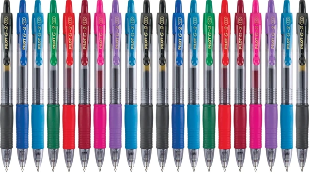 Main image of G2 Premium Retractable Gel-Ink Rolling Ball Pens,Bold Point (1.0mm),1.0 Gel Pens,Assorted - Ideal for School,Journaling,& Office Writing,(Pack of 20)