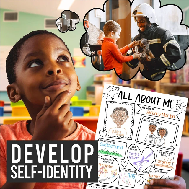Alt view image 7 of 7 - 20 All About Me Posters Elementary Classroom Decor, Star Student Poster 100 Days of School Items, Student of the Week Poster Elementary Classroom Must Haves, End of School Year Teacher Supplies