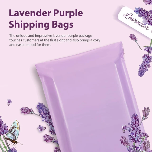 Alt view image 7 of 7 - Poly Mailers 10x13" 200 Pack,Shipping Bags For Clothing,Light Purple Strong Adhesive Packaging Mailers Poly Bag,Waterproof Self Seal Mailing Envelopes,For Books Clothes Business,Boutique&Online
