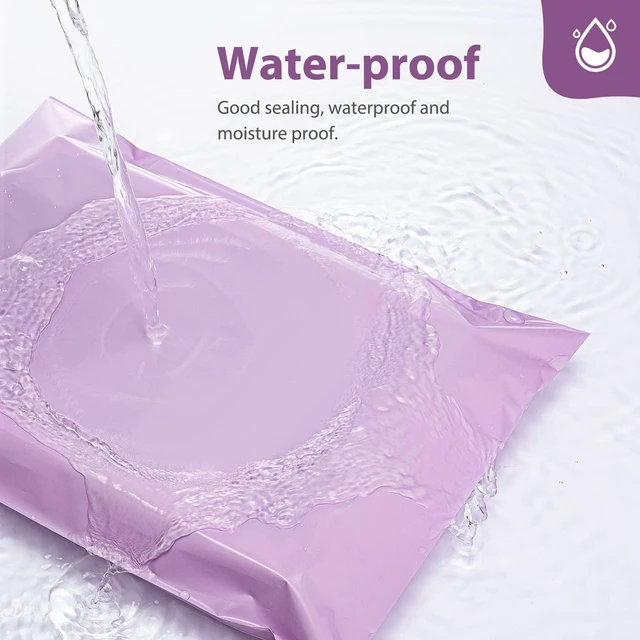 Alt view image 3 of 7 - Poly Mailers 14.5x19 Inch 100 Pack,Large Shipping Bags,Purple Waterproof Self Seal Mailing Envelopes,Strong Adhesive Packaging Mailers Poly Bag For Clothing Books Business,Boutique&Online