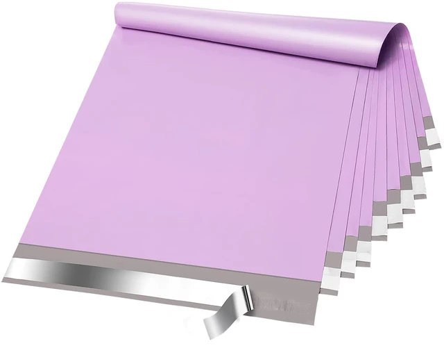 Main image of Poly Mailers 14.5x19 Inch 100 Pack,Large Shipping Bags,Purple Waterproof Self Seal Mailing Envelopes,Strong Adhesive Packaging Mailers Poly Bag For Clothing Books Business,Boutique&Online