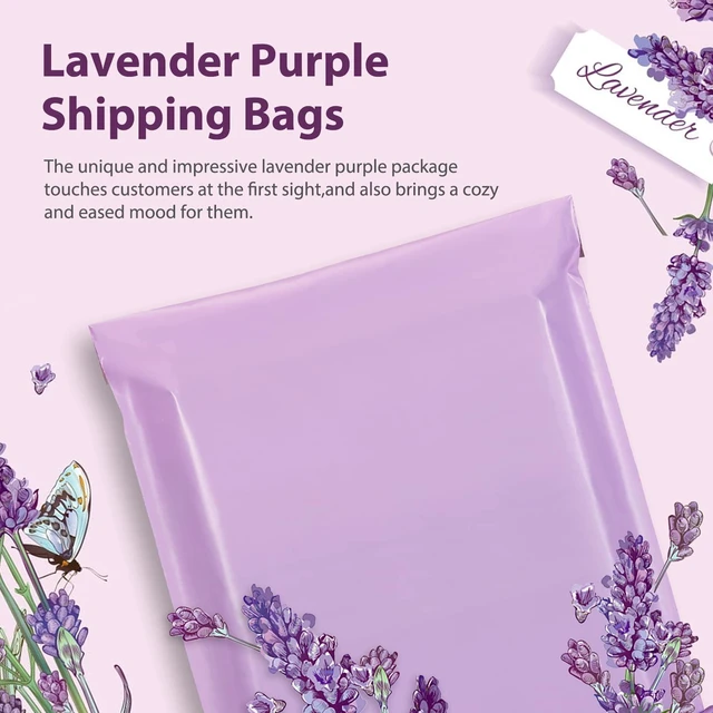 Alt view image 4 of 7 - Poly Mailers 14.5x19 Inch 100 Pack,Large Shipping Bags,Purple Waterproof Self Seal Mailing Envelopes,Strong Adhesive Packaging Mailers Poly Bag For Clothing Books Business,Boutique&Online