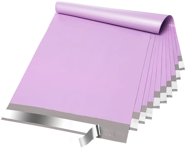 Main image of Poly Mailers 12x15.5" 50Pcs,Shipping Bags For Clothing,Light Purple Strong Adhesive Packaging Mailers Poly Bags,Waterproof Self Seal Mailing Envelopes for Clothes Small Business,Boutique&Online