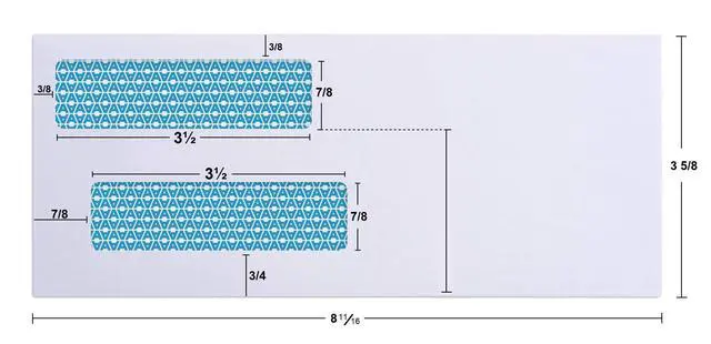 Alt view image 3 of 7 - #8 Check Envelopes, Double Window Self-Seal Security Envelopes, 500ct Double Window, Security Tint, Self-Seal Closure, 3-5/8 x 8-11/16 in, Business Check Compatible, 500 Count (30180)
