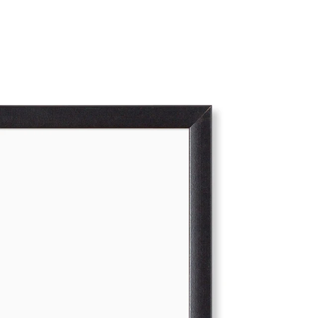 Alt view image 4 of 7 - Magnetic Dry Erase Board White Board, 36" x 36" Inches, Black Wood Frame (2892U00-01)
