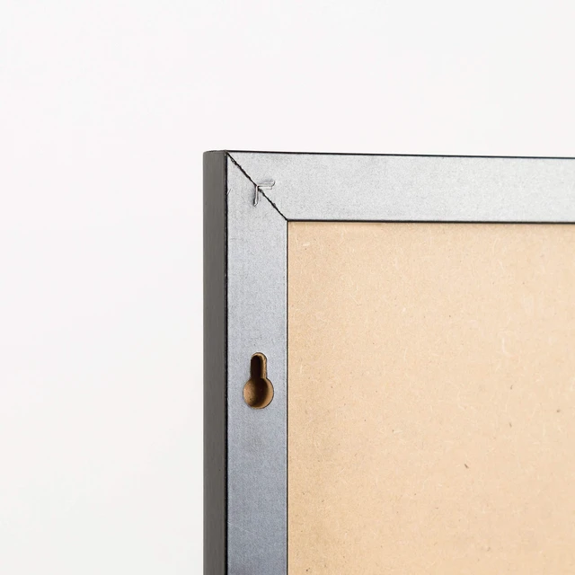 Alt view image 5 of 7 - Magnetic Dry Erase Board White Board, 36" x 36" Inches, Black Wood Frame (2892U00-01)