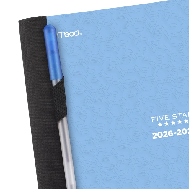 Alt view image 7 of 7 - Planner 2026-2027 Weekly & Monthly Academic 12-Month July-June Advance Student Planner + Study App, 5-1/2" x 8-1/2", Blue (CAW45920)