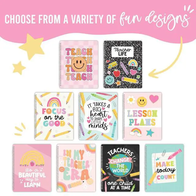 Alt view image 3 of 7 - Teacher Planner 2026-2027 - Undated Lesson Planner Book for Teachers Undated Teacher Planners Notebook, Homeschool Planners 2026-2027, First Year Teachers Must Haves, Teaching Appreciation Gifts