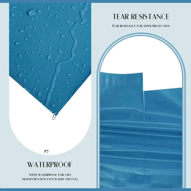 Alt view image 3 of 7 - Poly Mailers 19x24 100 Pack, Large Shipping Bags for Clothes Thick Strong Adhesive Waterproof Tear-resistant Mailing Envelopes, Packing Bags for Clothing, Small Business, Dark Blue