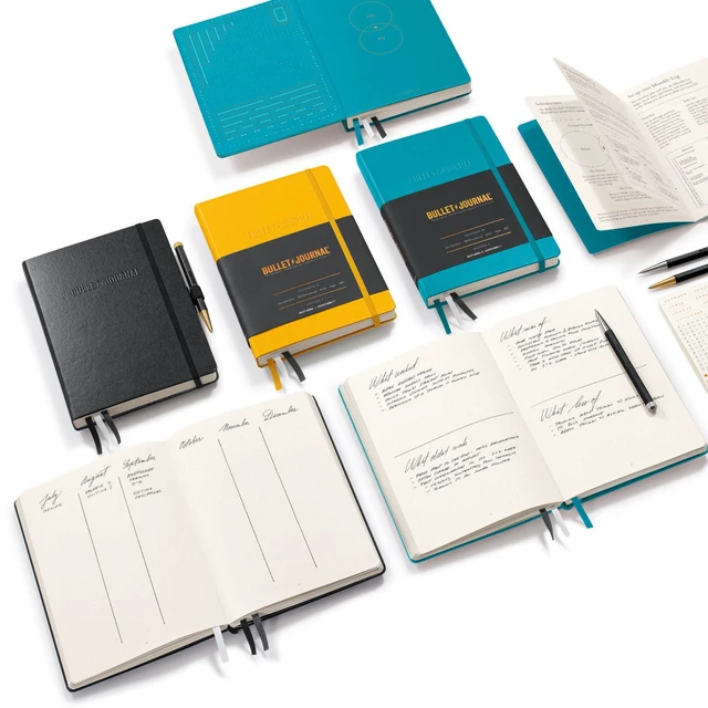 Alt view image 2 of 7 - 368952 Bullet Journal Edition 2 Green23, Medium A5, Hardcover, 206 Numbered Pages,Dotted