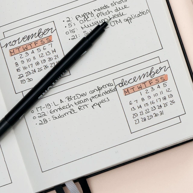 Alt view image 6 of 7 - 368952 Bullet Journal Edition 2 Green23, Medium A5, Hardcover, 206 Numbered Pages,Dotted