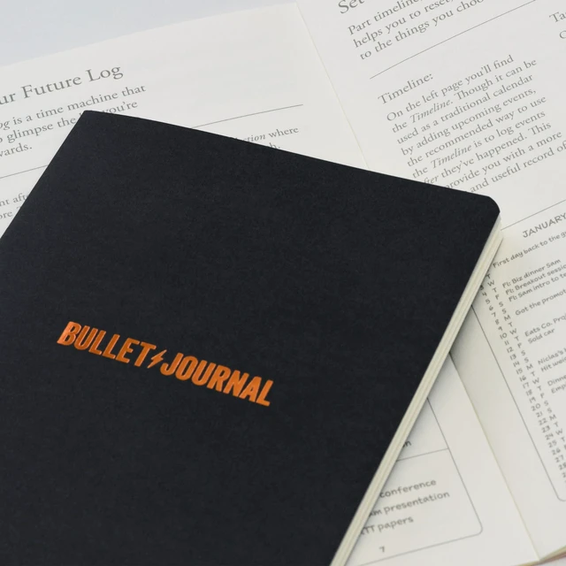 Alt view image 7 of 7 - 368952 Bullet Journal Edition 2 Green23, Medium A5, Hardcover, 206 Numbered Pages,Dotted