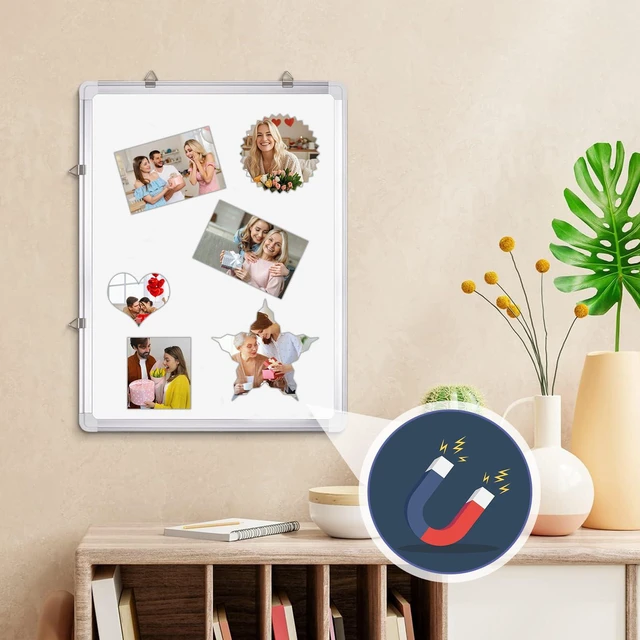 Alt view image 4 of 6 - 36 Pcs Printable Magnetic Sheets 8.5x11 Inches Matte Magnet Paper Sheet Non Adhesive Magnetic Paper for Inkjet Printers, Flexible Magnet Photos for DIY Crafts