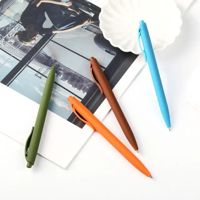 Alt view image 5 of 6 - Pens Bulk, 50 Pack No Bleed Sky Blue Click Pen, Wholesale Retractable Ballpoint Pens, Pens Medium Point, Smooth Ink Pen, 1.0MM Sky Blue Ink