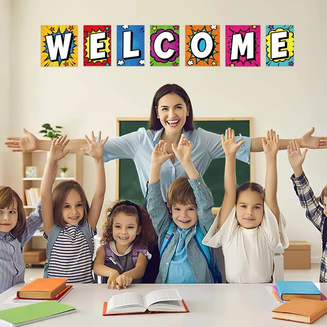 Alt view image 4 of 7 - 13 Pieces Hero Affirmation Bulletin Board Posters Classroom Decor Inspirational Quote Positive Affirmation Motivational Posters with Welcome Sign for School Decor Classroom Decorations