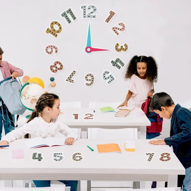 Alt view image 5 of 6 - Multiple Math Posters Multiplication 1-12,Neutral,Neutral Color Multiple Math Posters, 1 to 12 Counting Numbers, Classroom Must Haves, Educational Chart, Elementary Leaning Tools