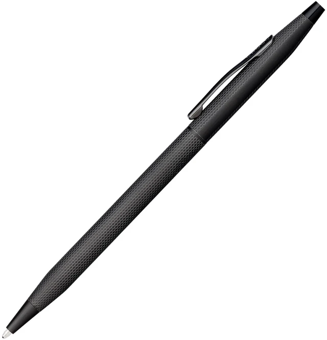 Main image of Classic Century Brushed Black Ballpoint Pen, Medium Point, Black Ink Refillable Pen for Effortless Writing, Durable Construction, Premier Distinctive Look, Gift-Ready Presentation