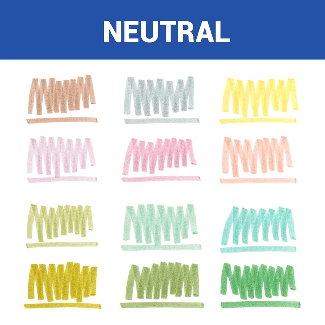 Alt view image 2 of 7 - Retractable Highlighters Assorted Colors: Chisel Tip Click Aesthetic Highlighter Marker Pens Pack Multi Colored Ink No Bleed Smear for Highlighting Journaling (12ct Neutral)