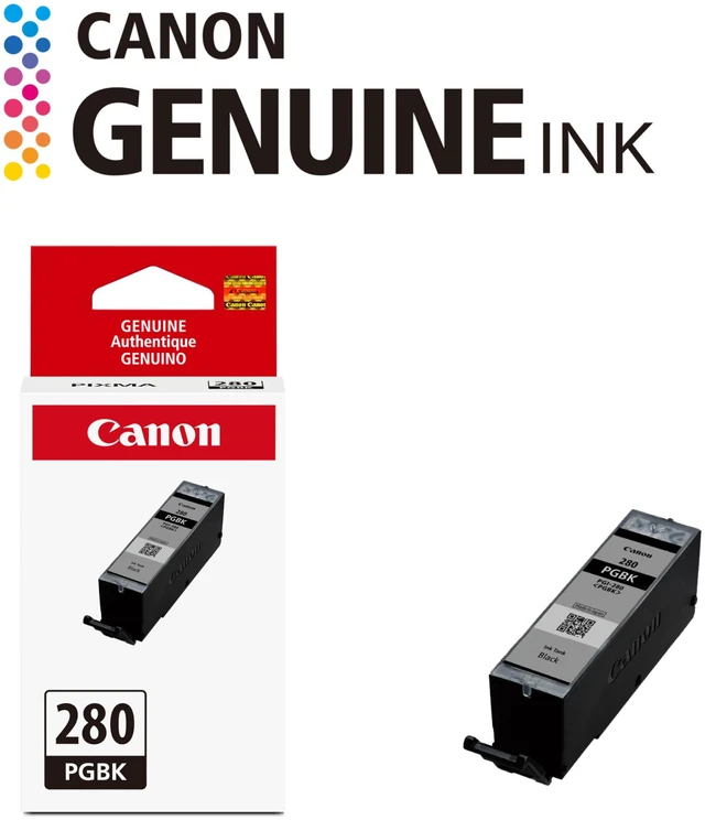 Alt view image 3 of 7 - PGI-280 Genuine Pigment Black Ink Tank, Compatible with TR8520, TS9120,TS8120, TS6120, TS9521C/a, TS9520/a, TS8220, TS6220, TS8320, TS6320, TS702/a, and TR8620/a Series Printers