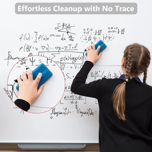 Alt view image 3 of 6 - Black Dry Erase Markers Fine Tip, 216 Pack, 1-2mm Line, Low Odor Easily Erases, for Whiteboards & Non-Porous Surface, Ideal for Classroom, Office, Home, Teacher Supplies, Back to School