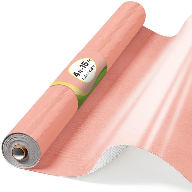 Main image of Pink Bulletin Board Roll 4x15ft, Non-Woven Fabric for Classroom Self-healing,Pinhole & tear-resistant,Easy to cut & reusable backdrop for schools,Offices & creative projects