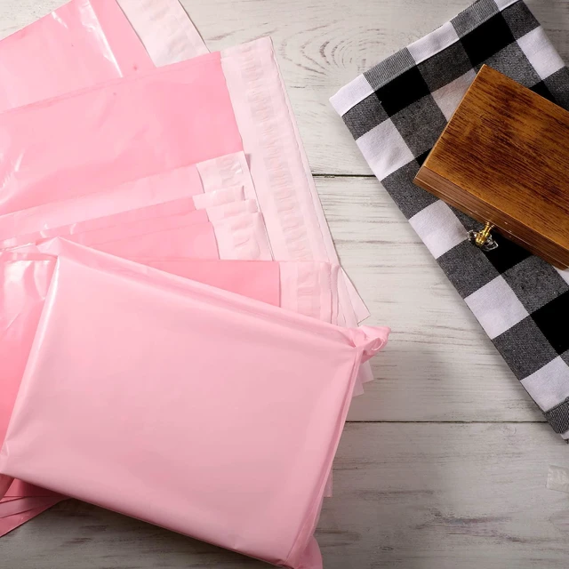 Alt view image 7 of 7 - 120 Pcs Poly Mailer Envelope 4 Sizes Shipping Bags,Pink Self Adhesive Clasp Envelope Self Adhesive Tear Proof Mailing Covers,13 x 17 In, 15 x 20 In, 16 x 22 In, 18 x 24 In