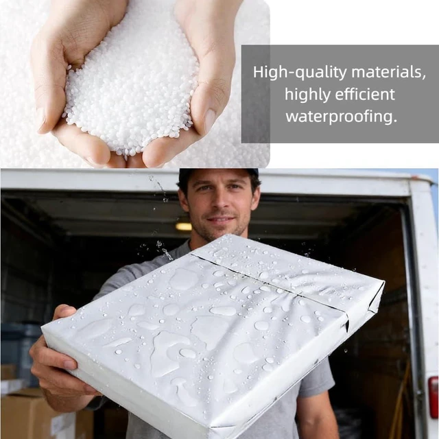 Alt view image 4 of 7 - 120 Pcs Poly Mailer Envelope 4 Sizes Shipping Bags Self Adhesive Clasp Envelope Self Adhesive Tear Proof Mailing Covers(8 x 12 In, 10 x 14 In, 13 x 18 In, 15 x 20 in)