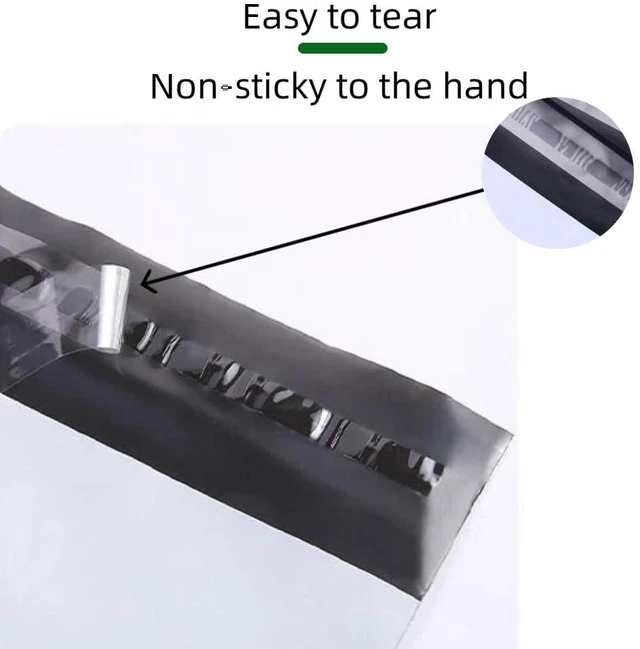 Alt view image 7 of 7 - 120 Pcs Poly Mailer Envelope 4 Sizes Shipping Bags Self Adhesive Clasp Envelope Self Adhesive Tear Proof Mailing Covers(8 x 12 In, 10 x 14 In, 13 x 18 In, 15 x 20 in)