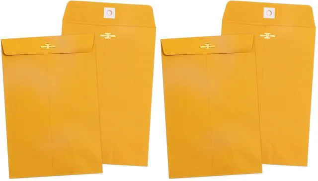 Main image of Yellow Manila Clasp Envelopes, 6x9, 200 Pack